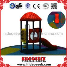 Small Set Outdoor Plastic Playground Equipment